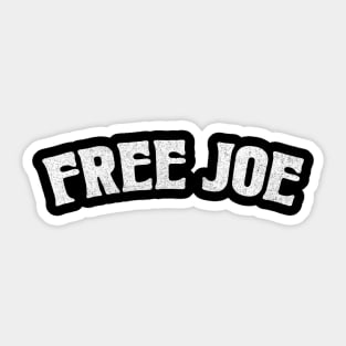 Free Joe / Joe Exotic Fan Design Sticker